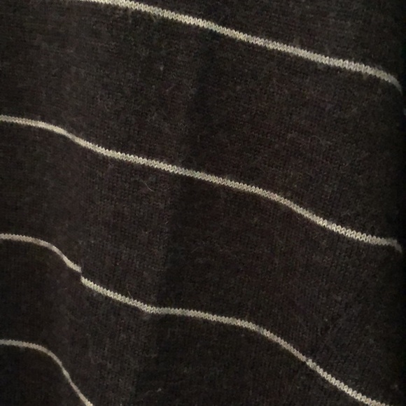 Smartwool merino wool gray stripe crew neck - Picture 3 of 7